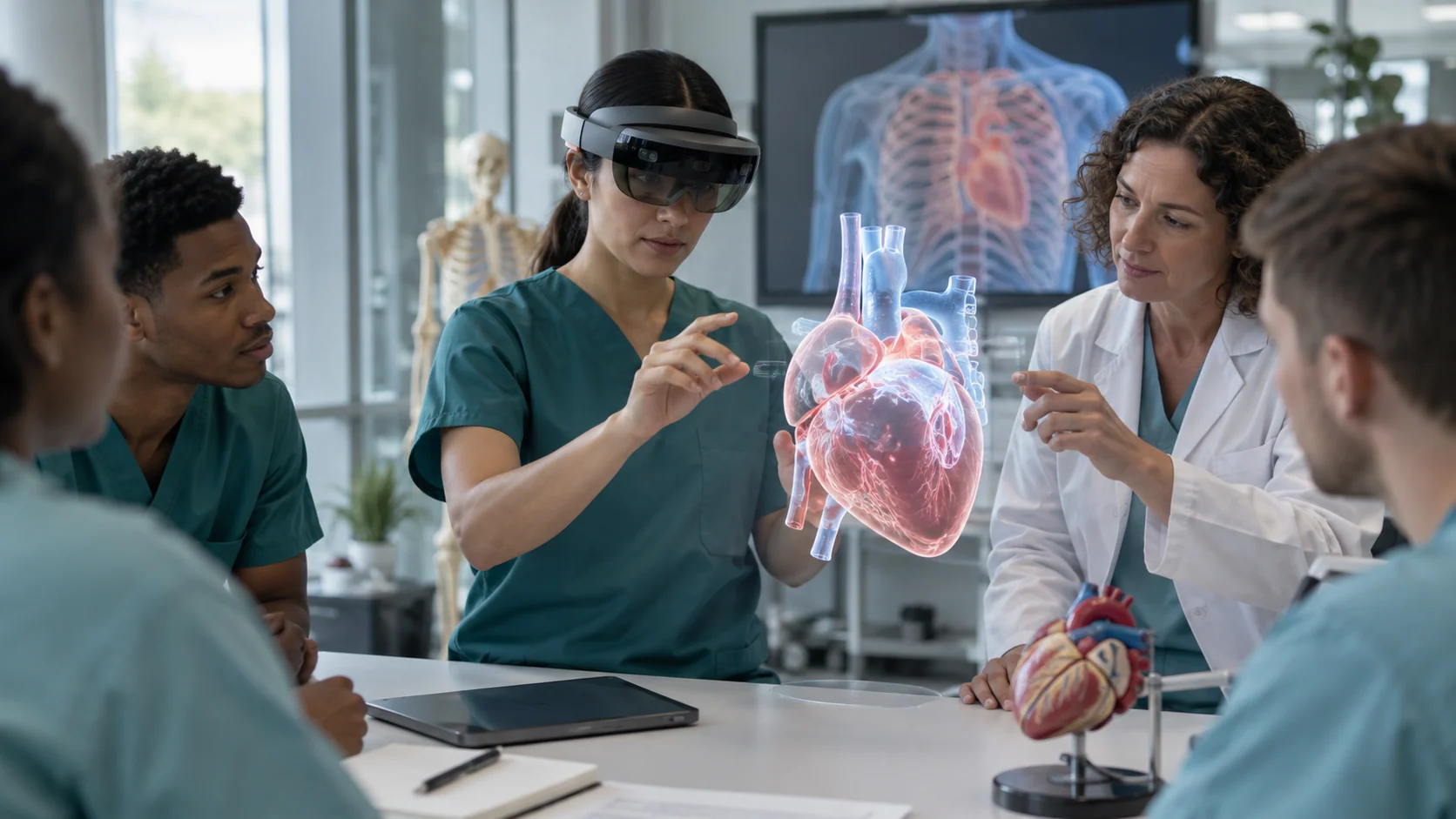 Concept illustration: Medical education & training