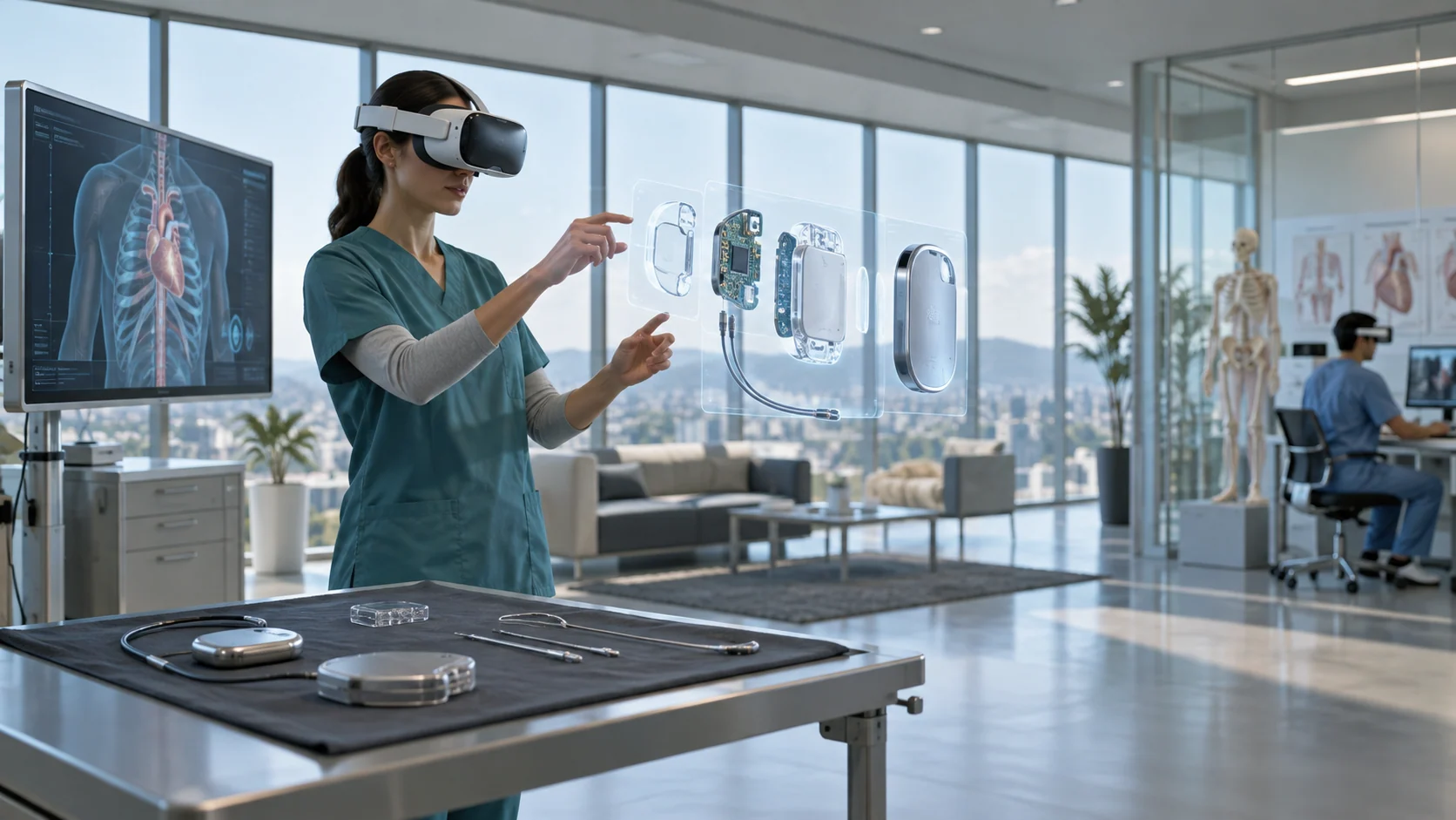 Concept illustration: Medical Device Training with XR: A Practical Guide