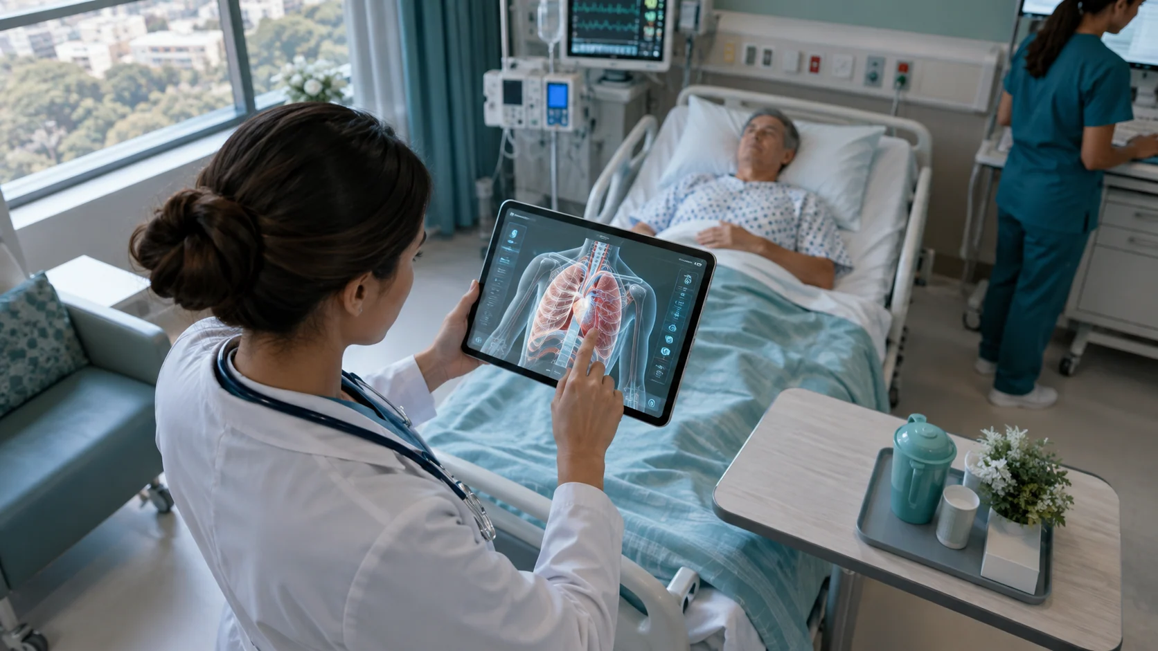 Concept illustration: Why Hospitals Are Rapidly Adopting AR in Healthcare for Accuracy and Efficiency