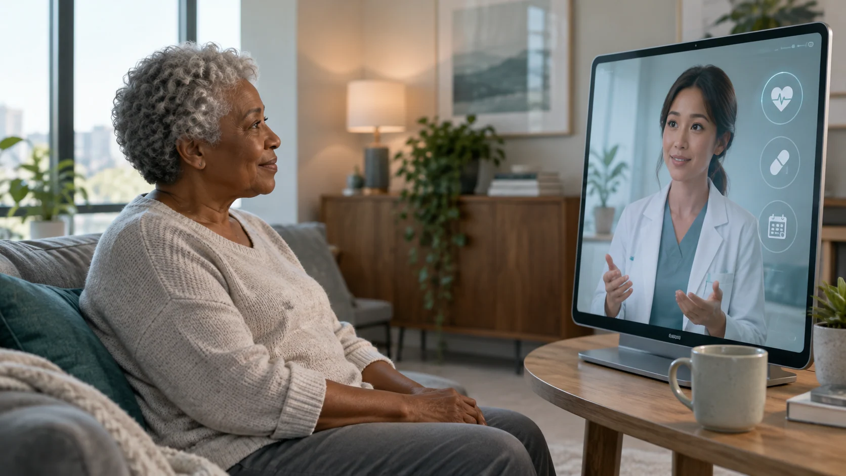 Concept illustration: AI Avatars in Healthcare: Multimodal Patient Engagement