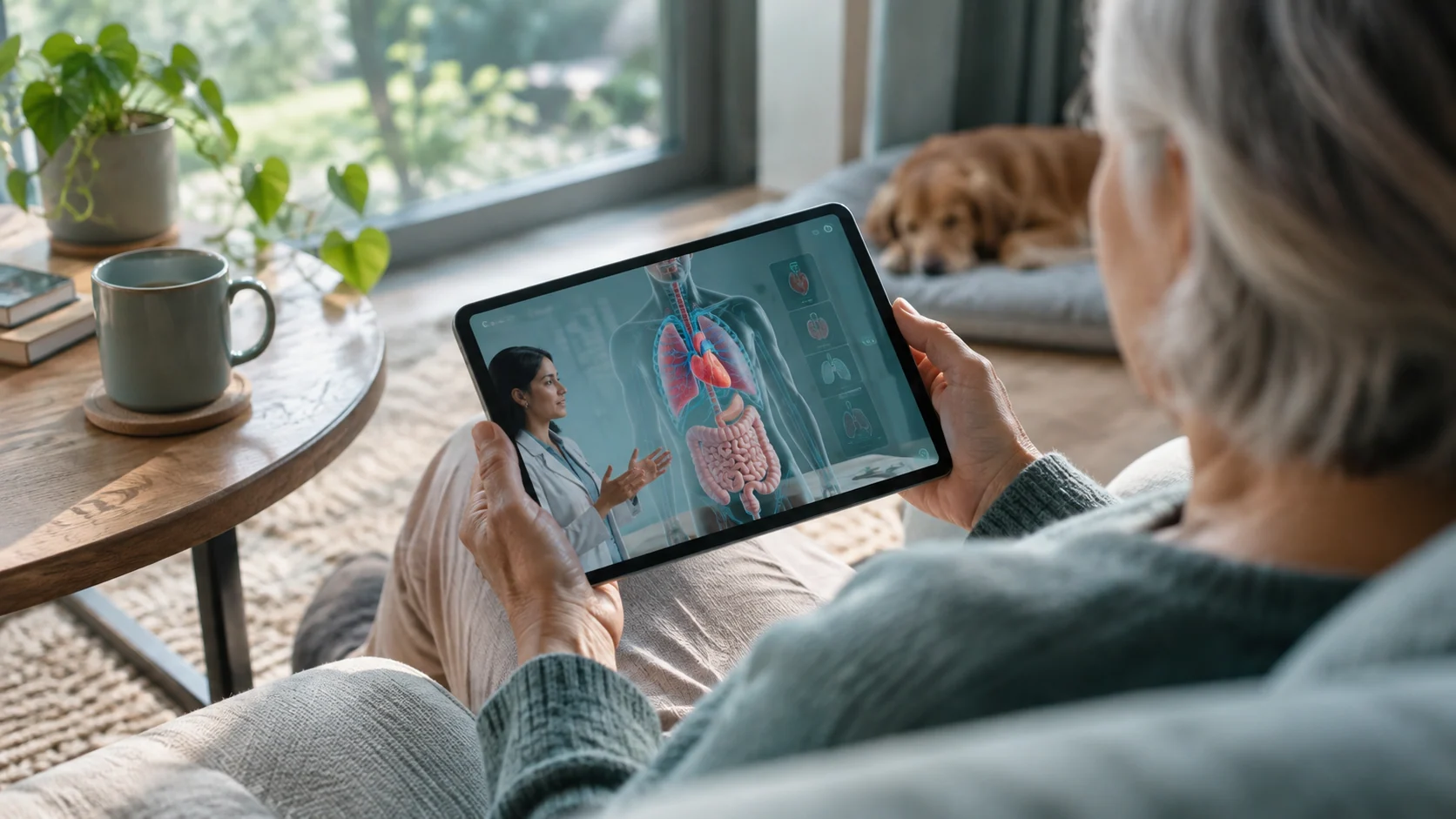 Concept illustration: Digital health