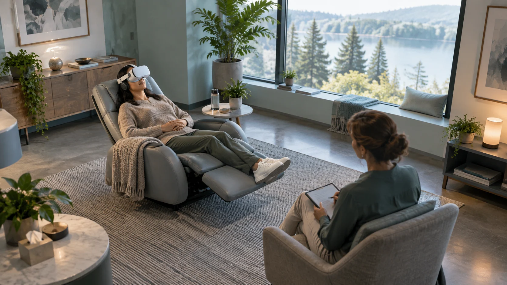 Concept illustration: Mental Health VR Platforms in Clinical Practice: Safety, Ethics, and Effectiveness