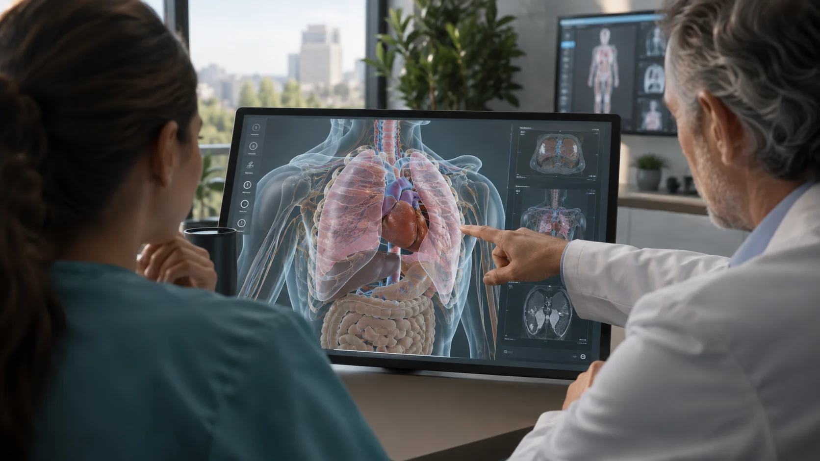 Concept illustration: Clinical Digital Twins in Healthcare XR: Safer Planning and Patient Flow