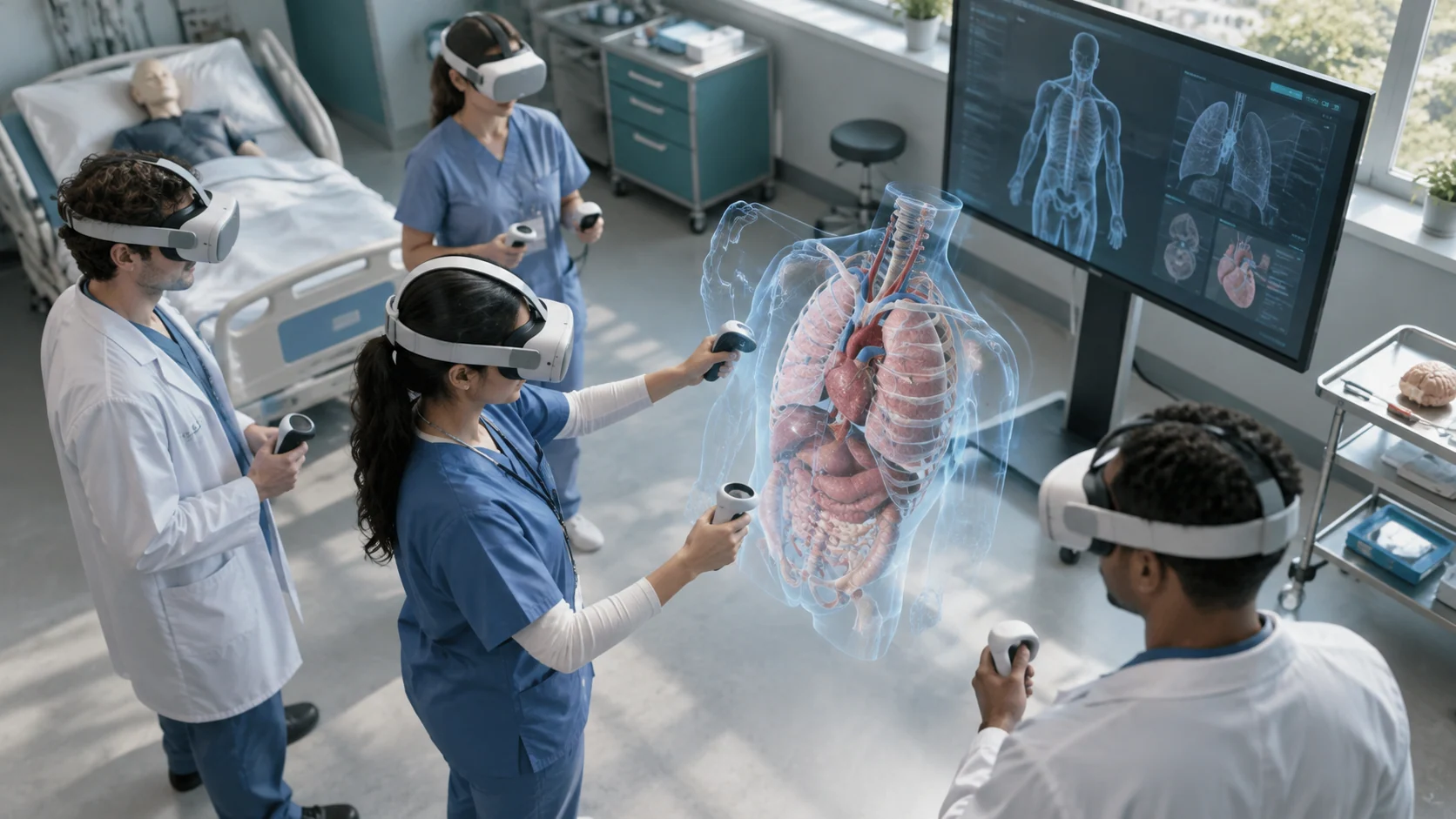 Concept illustration: Pioneering Innovations in Healthcare Technology