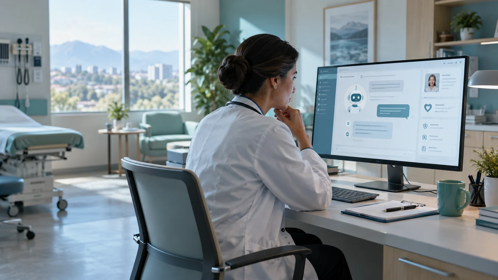 Concept illustration: Healthcare Chatbots: What They Are and How They Help