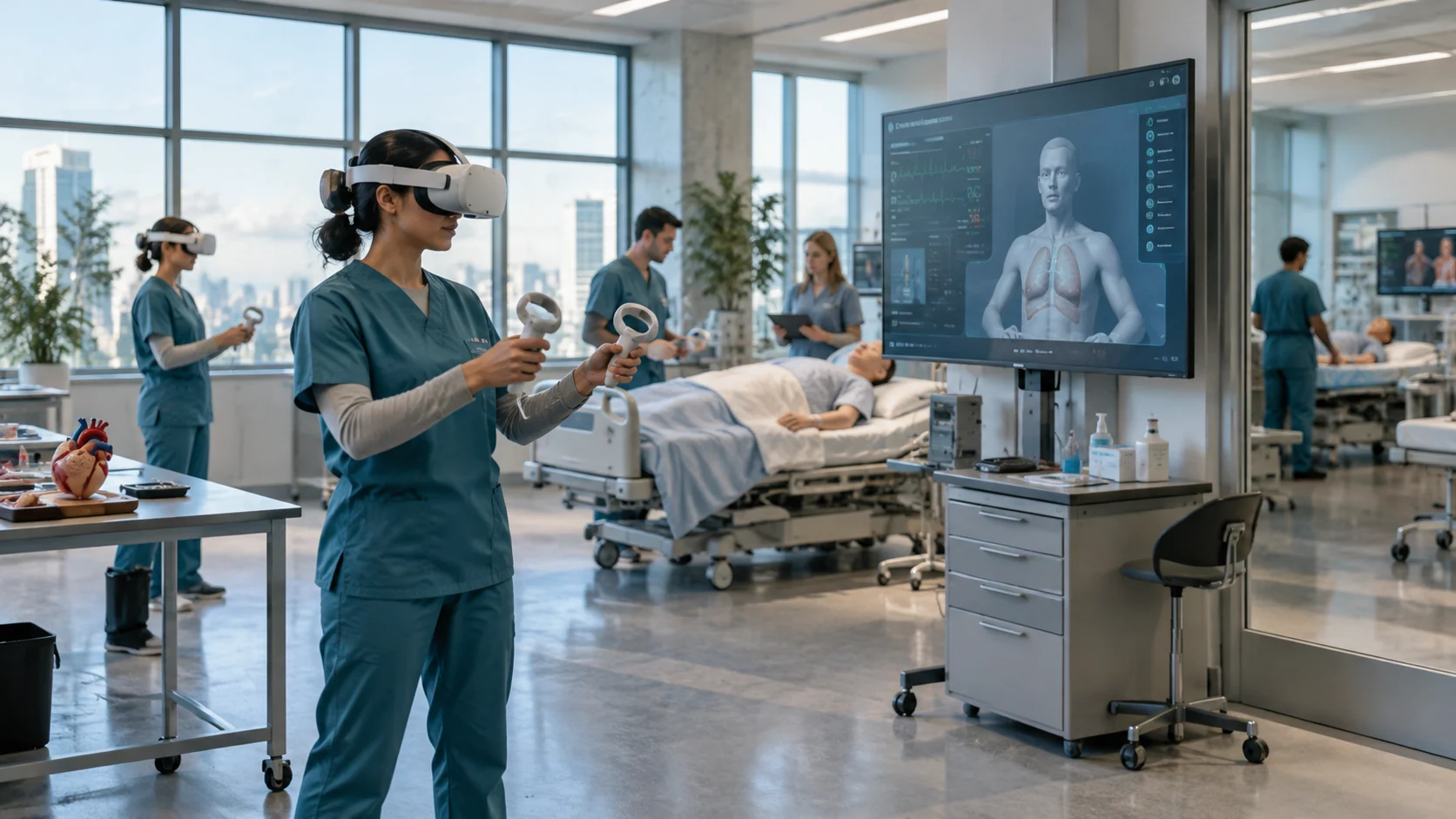 Concept illustration: Why are healthcare simulations becoming essential for modern medical education in 2026