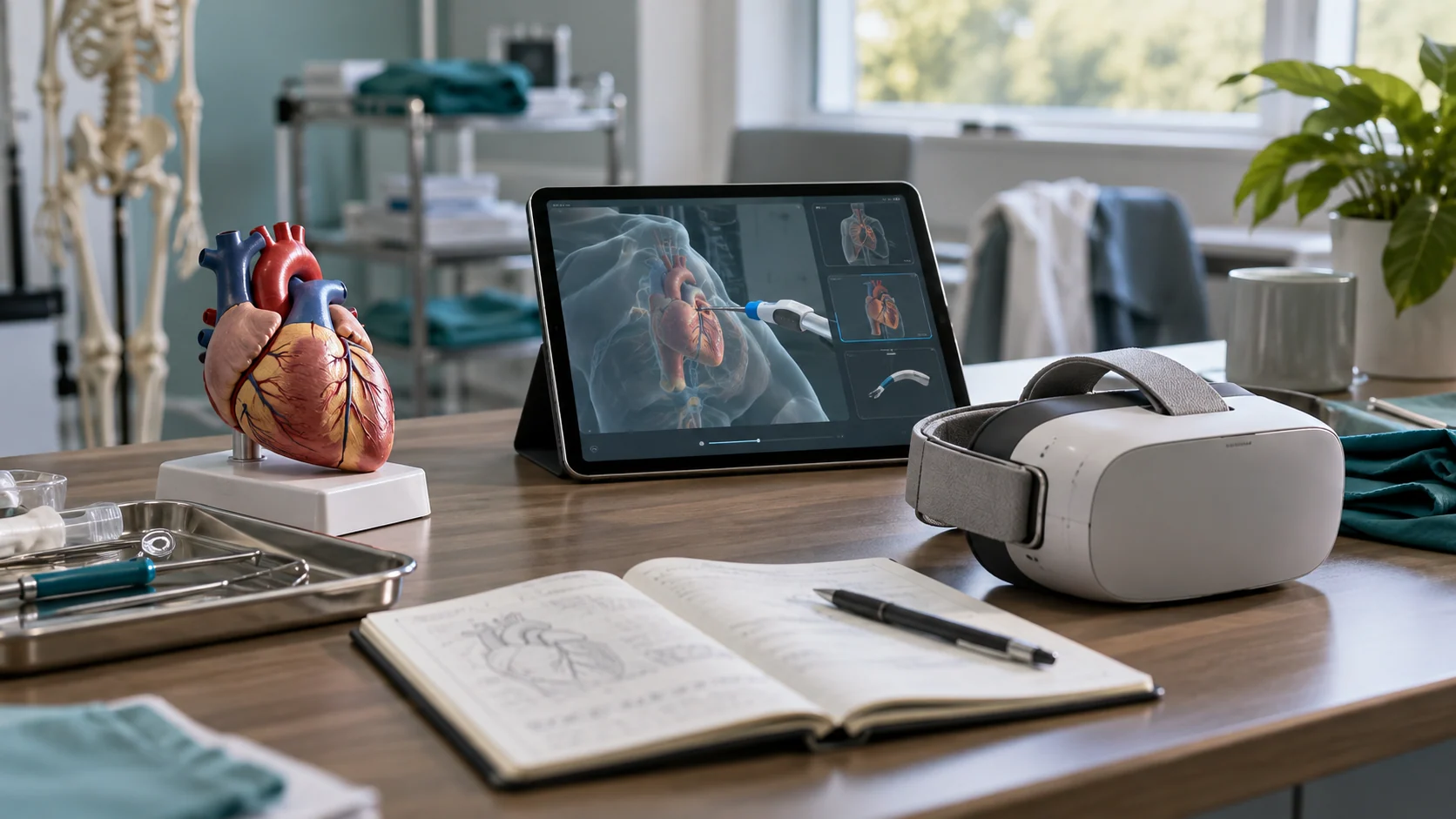 Concept illustration: Medical Device Training with XR: A Practical Guide