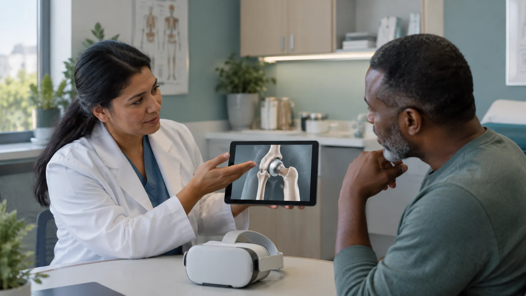 Concept illustration: Virtual Reality Patient Education Before Surgery: An XR Consent Guide