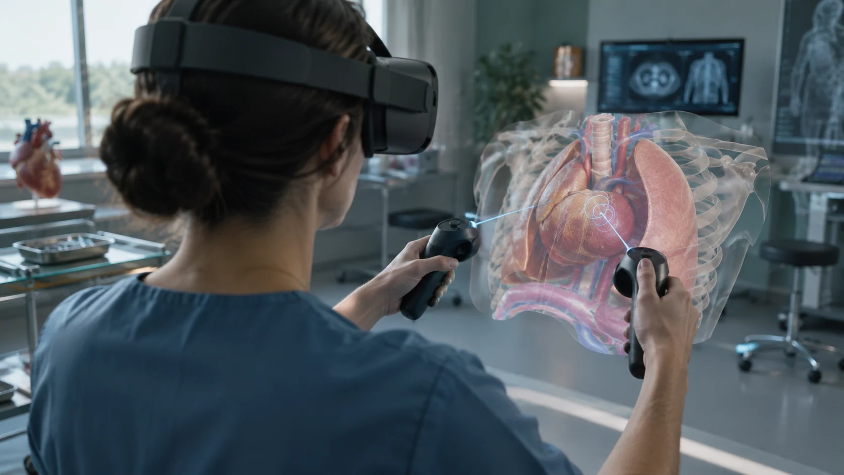 Concept illustration: Is VR Medical Training Effective? Evidence & Benefits