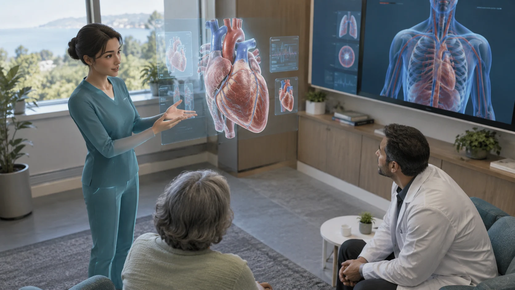 Concept illustration: AI Avatars in Healthcare: Multimodal Patient Engagement