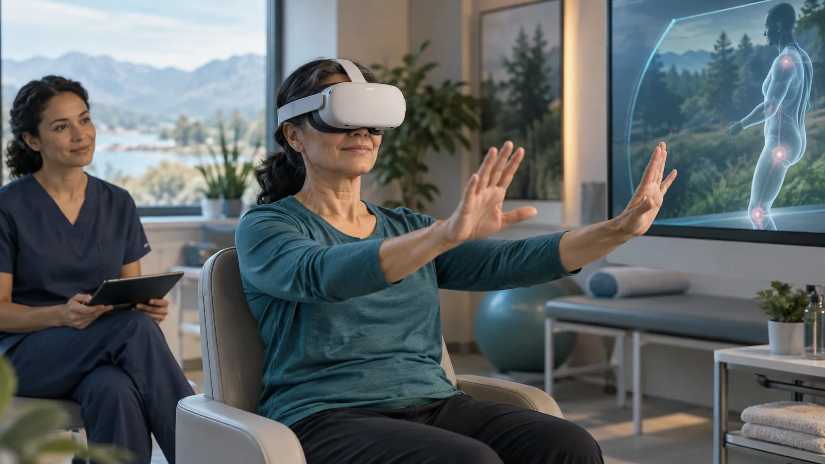 Concept illustration: Digital Therapeutics Inside XR Platforms and the Future of Immersive Patient Care
