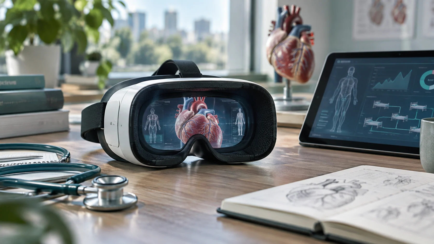Concept illustration: Revolutionizing Healthcare with 3D Simulations