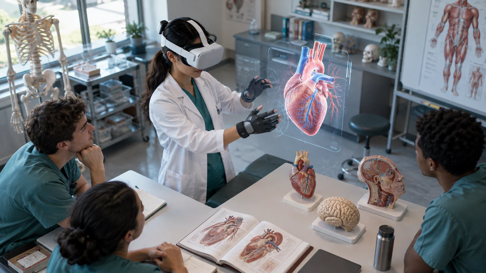 Concept illustration: VR Medical Training: Why VR Medical Training Is Changing Medical Education
