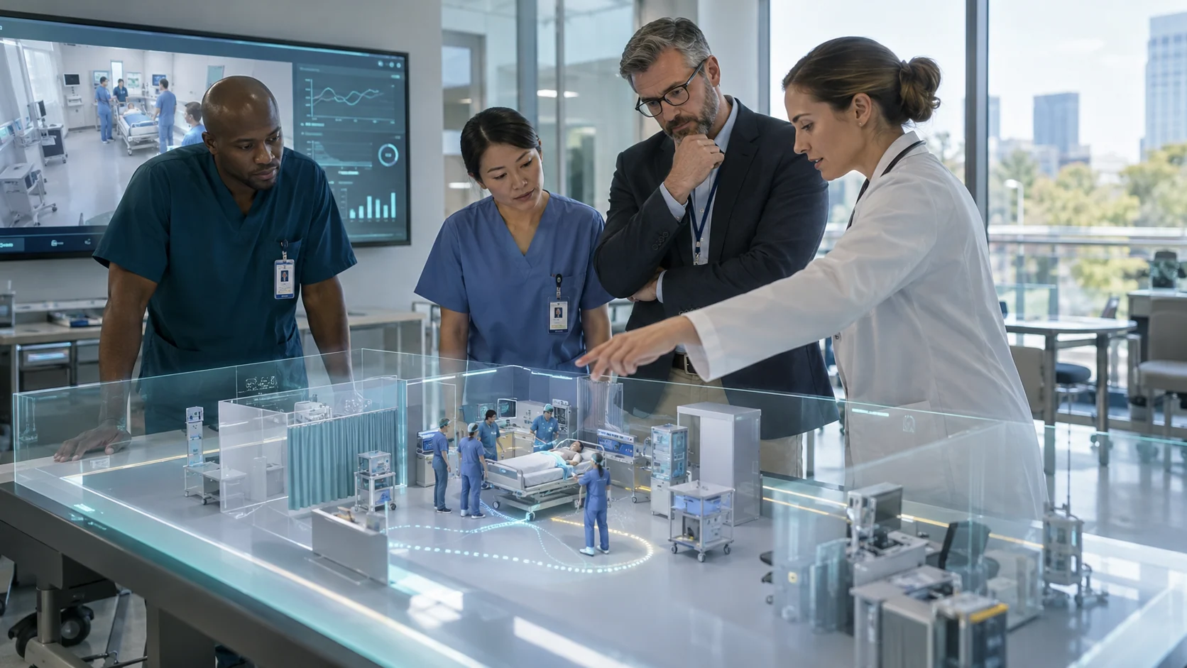 Concept illustration: How Can Hospitals Measure Medical Simulation Training
